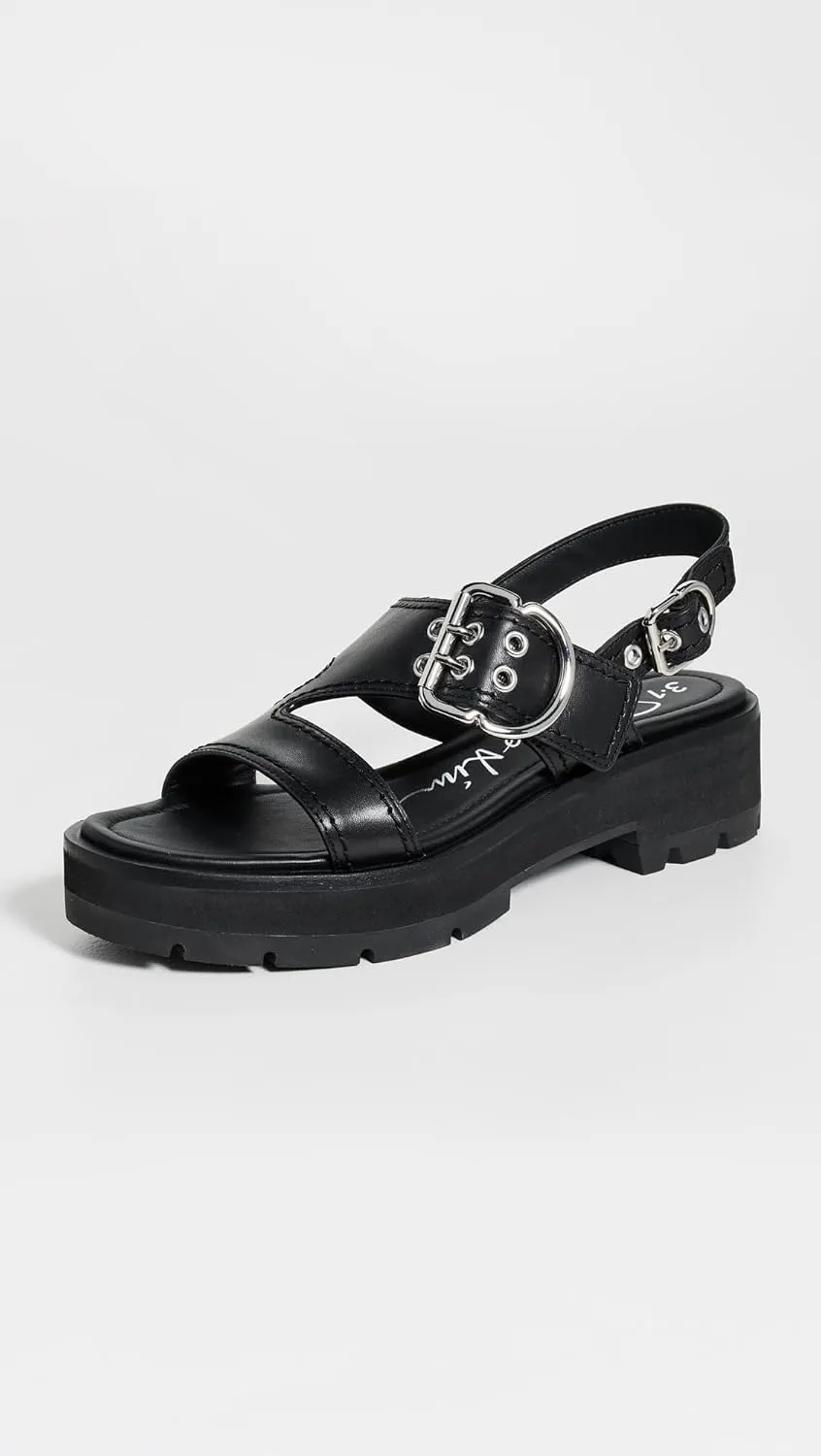 3.1 Phillip Lim Women's Z-Strap Lug Sole Sandals