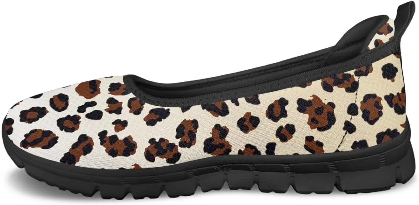 Art Travel Shoes for Women Slip On Casual Cozy Loafers Lightweight Comfort Fashion Sneaker for Women Holiday Shoes Print Series US Size 6-11
