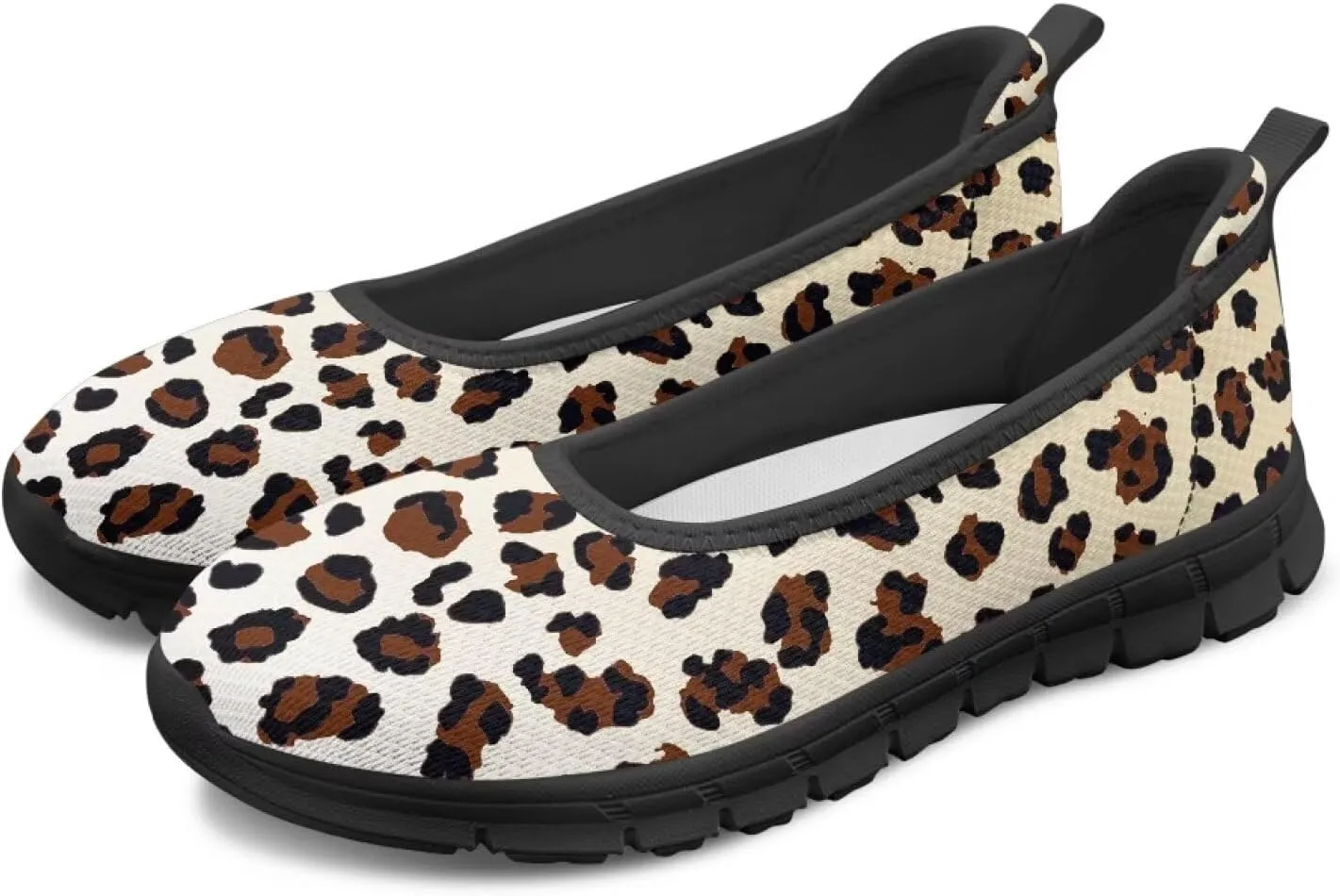 Art Travel Shoes for Women Slip On Casual Cozy Loafers Lightweight Comfort Fashion Sneaker for Women Holiday Shoes Print Series US Size 6-11