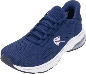 Autper Wide Toe Box Sneakers Women Slip-On Comfortable Walking Shoes with Arch Support Plantar Fasciitis Tennis Running Gym Athletic Shoes US6-11