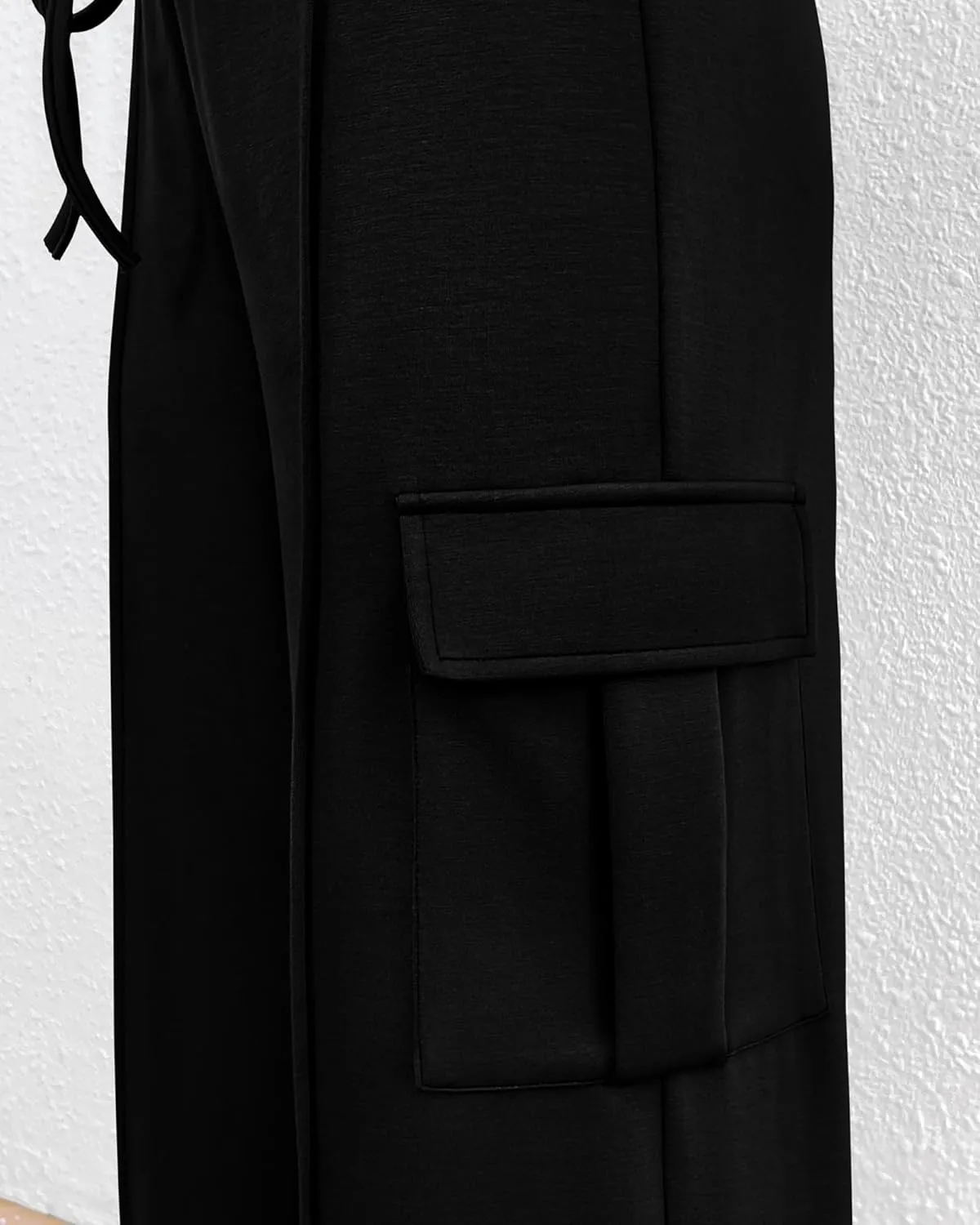 BTFBM Women's Running Sweatpants Fall Baggy Wide Leg Lounge Pants Casual Workout Joggers Pants with Pockets