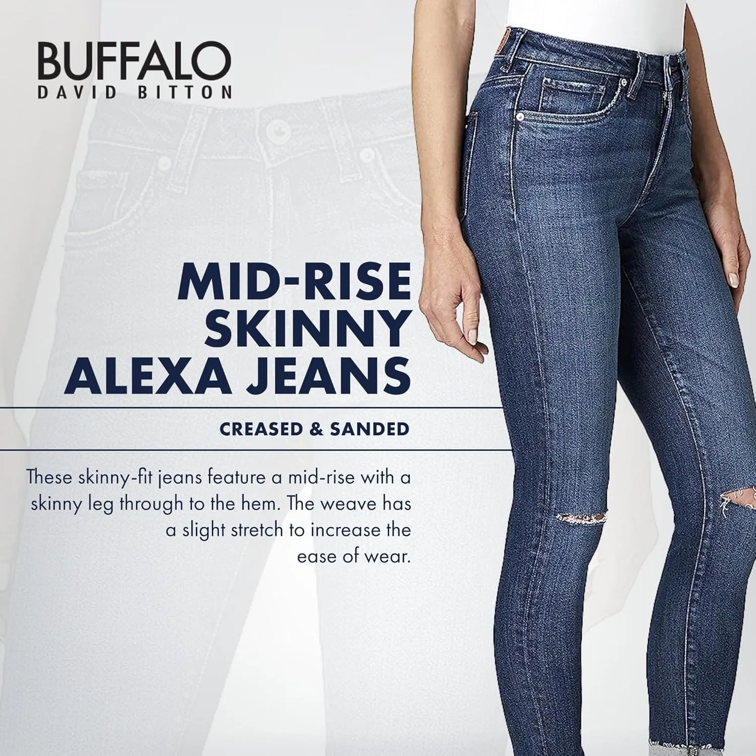 Buffalo David Bitton Women's Fashion Skinny Jean