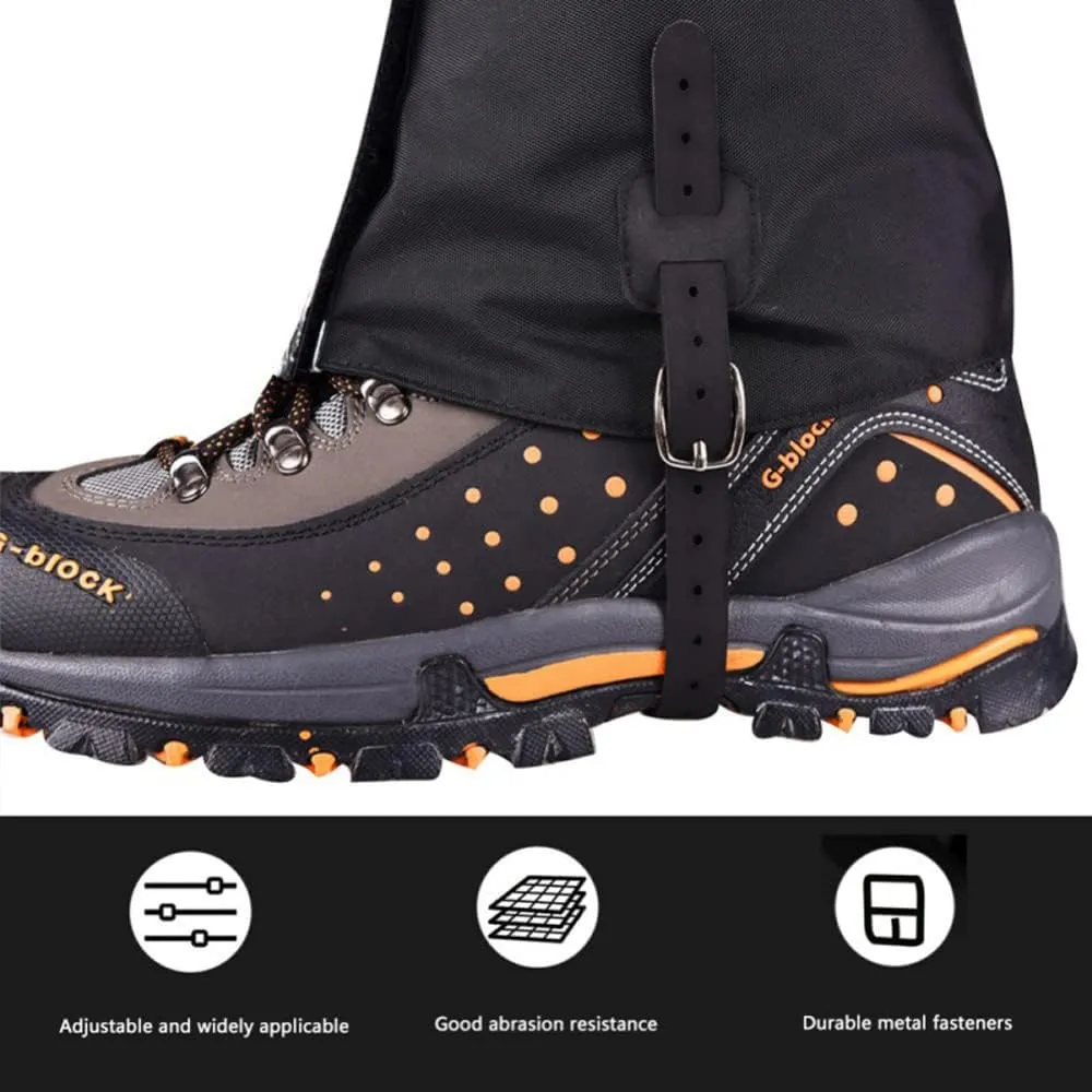 Camouflage Hiking Gaiters,Snake Gaiters for Men, Boot Gators Waterproof Shoe Leg Covers for Walking Climbing Hunting Trip