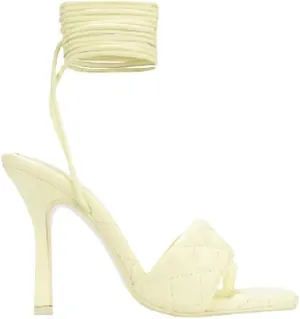 Cape Robbin Open toe lace up heels Sandals for women