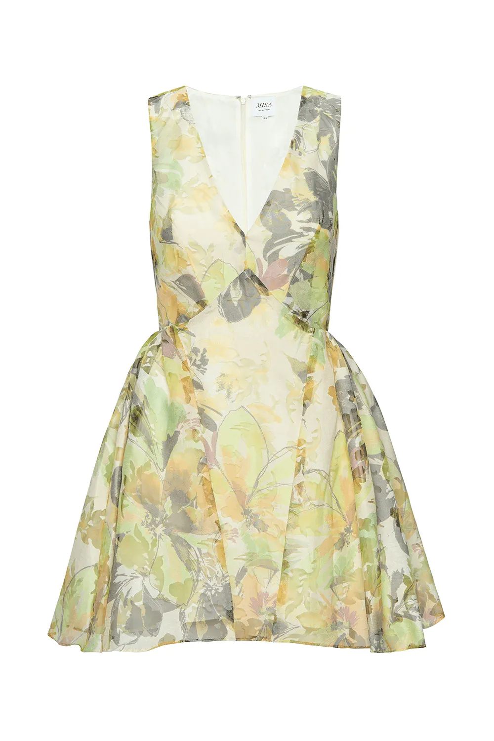 Cerise Dress in Lucent Blooms