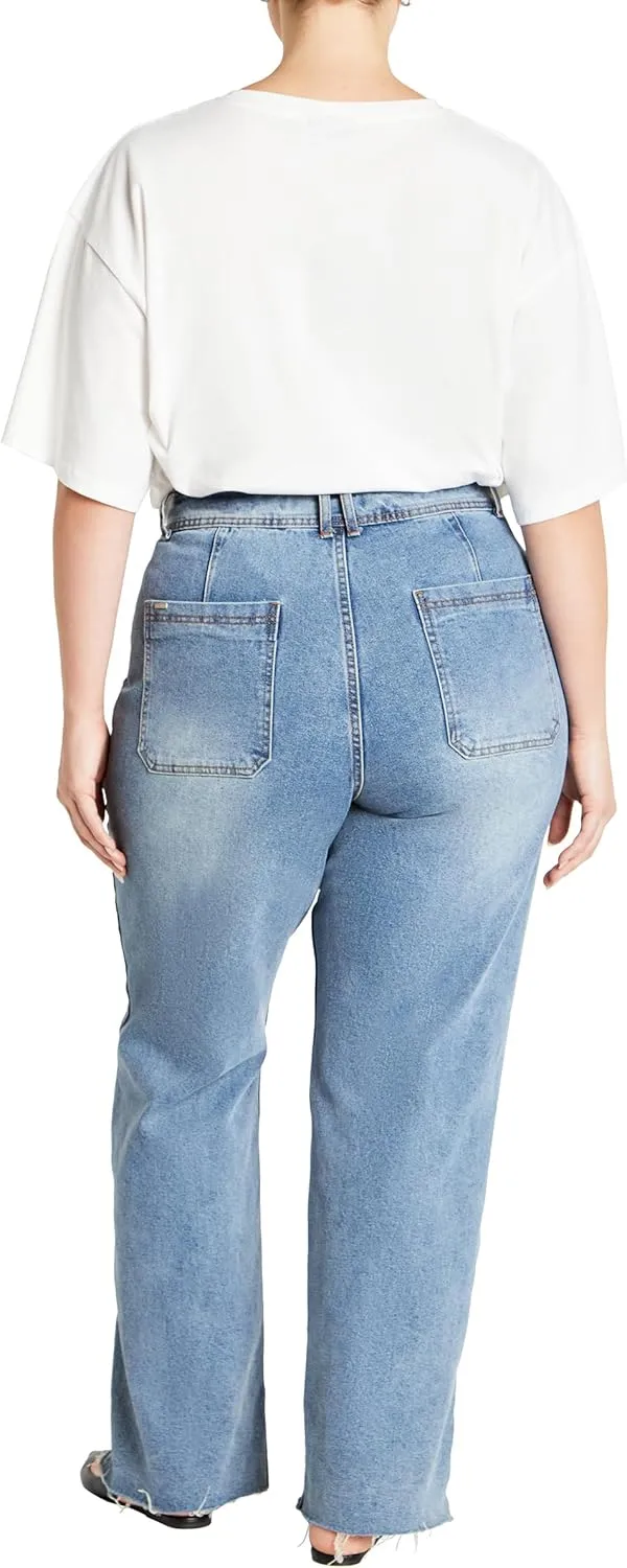 City Chic Women's Plus Size Jean Jenna