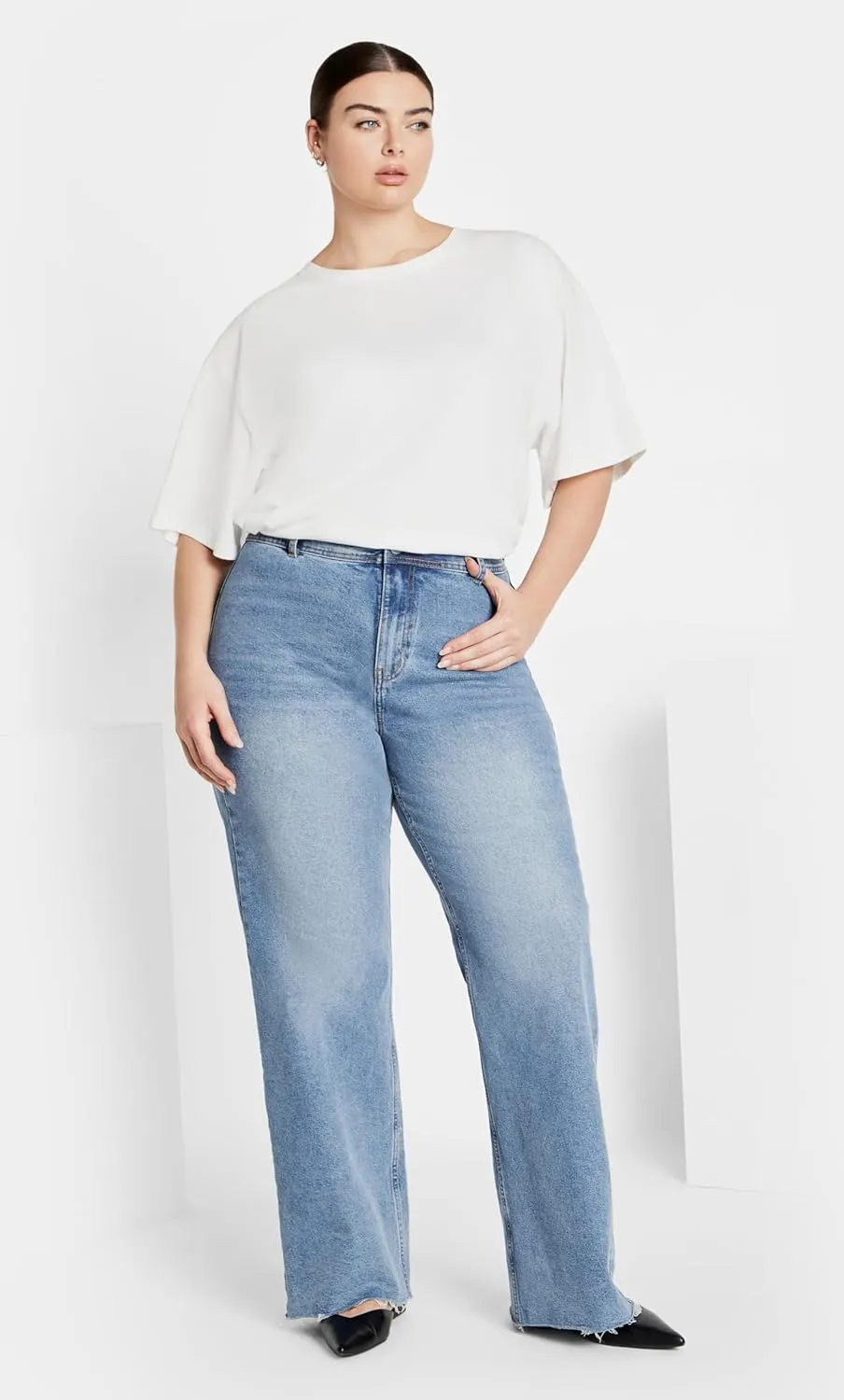 City Chic Women's Plus Size Jean Jenna