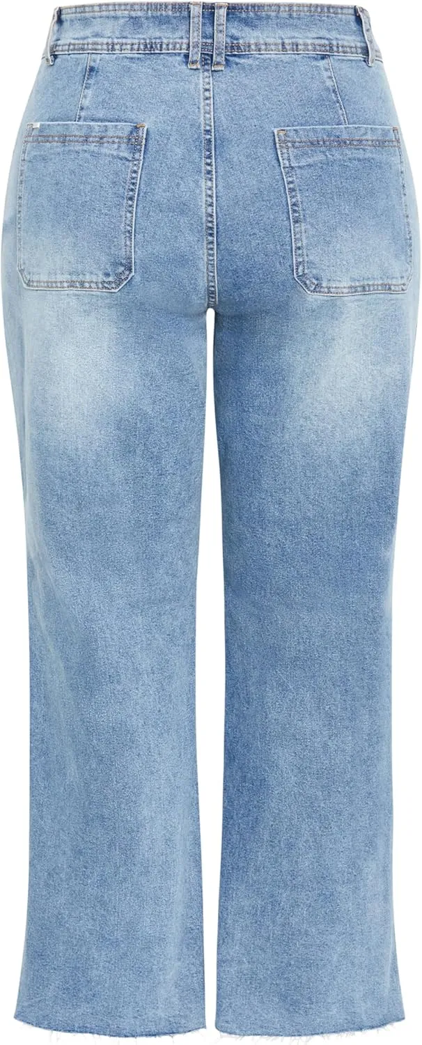 City Chic Women's Plus Size Jean Jenna