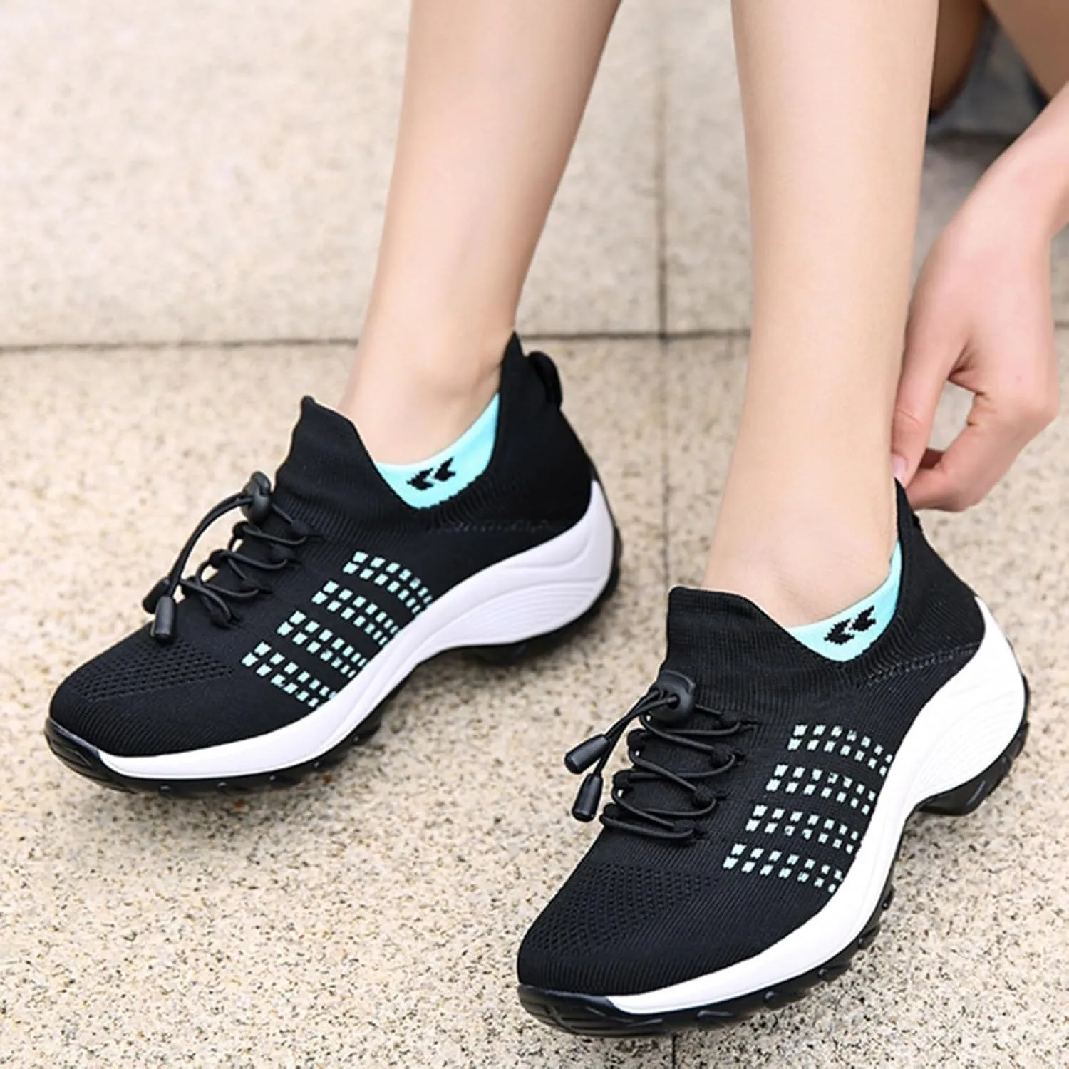 Comfortwear Ortho Stretch Cushion Shoes for Women, Orthopedic Sneakers Ortho Breathable Comfy Shoes for Plantar Fasciitis