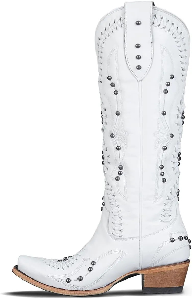 Cowboy Boots for Women Knee High Western Cowgirl Boots