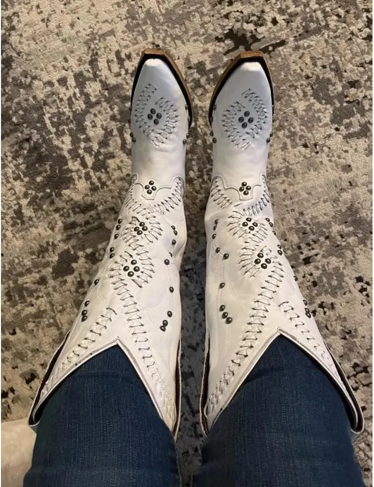 Cowboy Boots for Women Knee High Western Cowgirl Boots