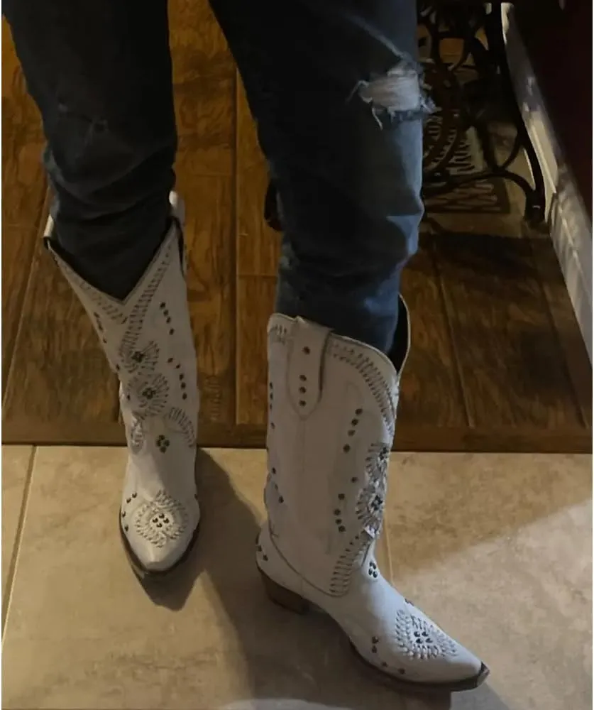Cowboy Boots for Women Knee High Western Cowgirl Boots