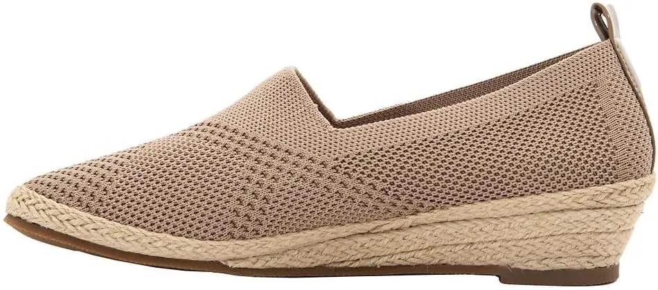 David Tate Womens Bianca Lifestyle Espadrille Slip-On Sneakers