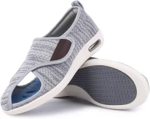 Diabetic Shoes for Women, Women's Wide Width Elderly Shoes, Adjustable Closure Lightweight Breathable, Swollen Feet Walking Edema Sneakers
