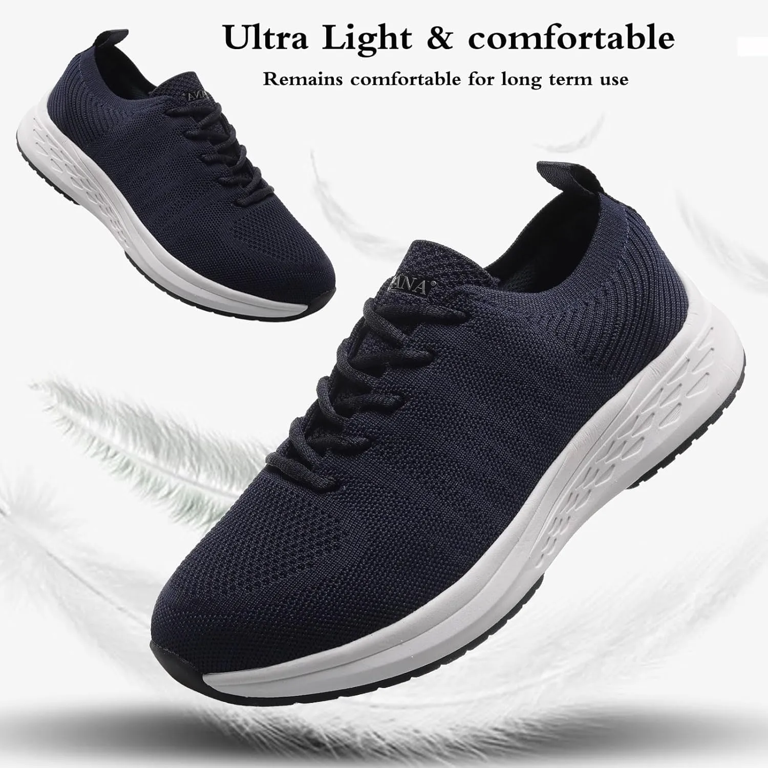 Diabetic Sneakers for Men Arch Support Cushioning Adjustable Widch Orthopedic for Swollen Feet Elderly Foot Pain Relief Neuropathy