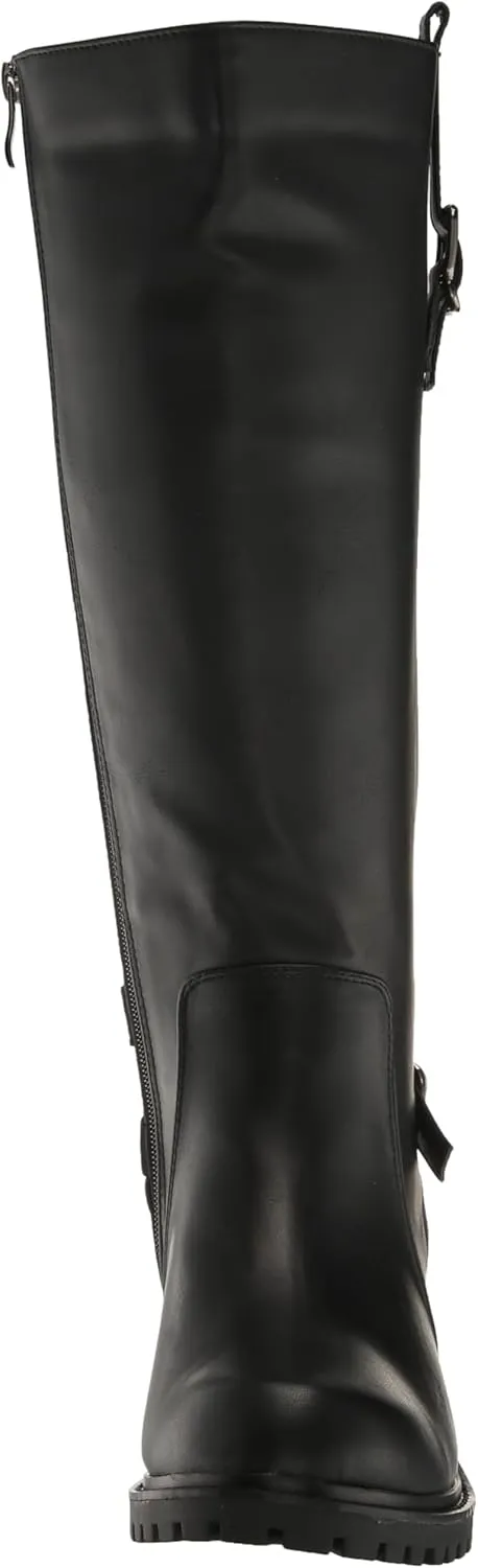 EVANS Women's Wide Fit Tall Boot Classic Fashion