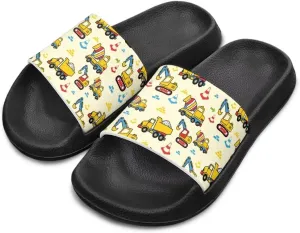 GOSTONG Unisex Slides for Boys Girls Slides Slippers Non Slip Shower Shoes Casual House Sandals Thick Sole Indoor & Outdoor