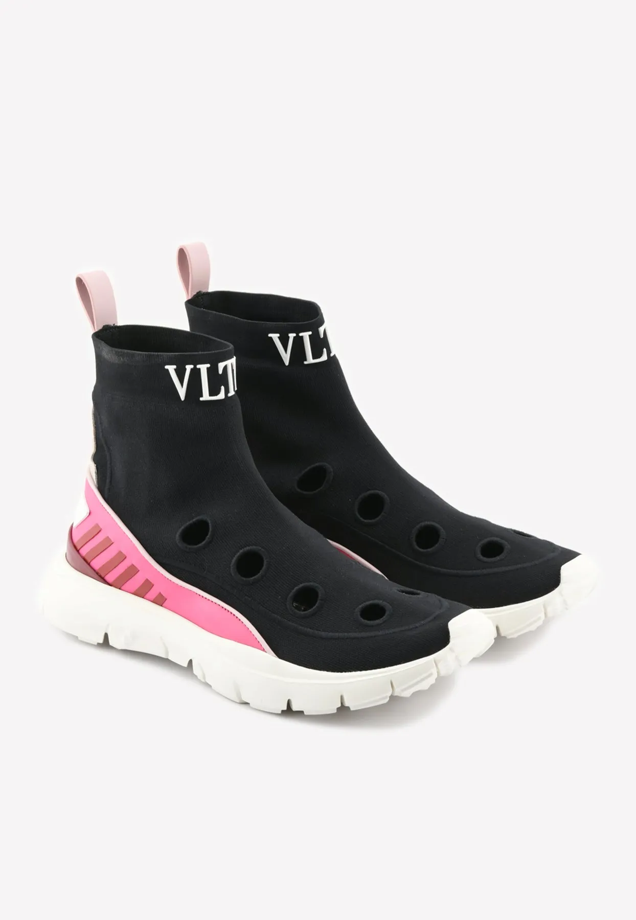Heroes Hers Stretch Knit High-Top Sneakers