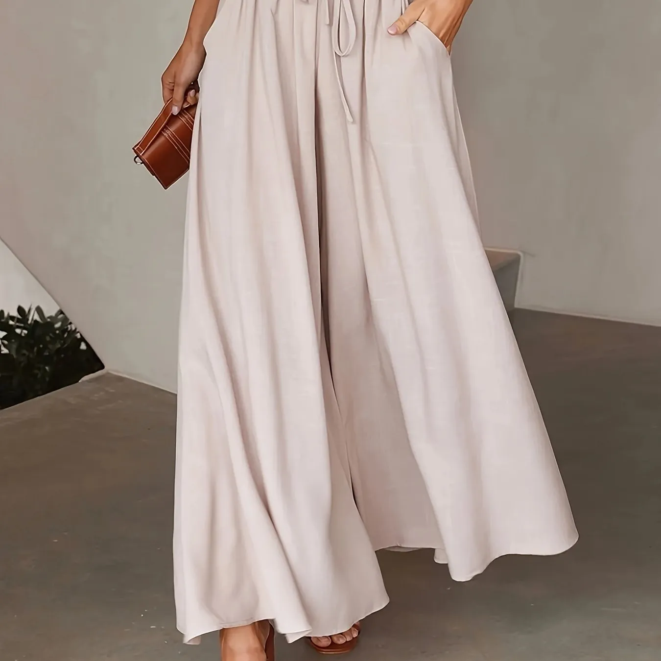 Isla™ | Elegant High-Waist Wide Leg Pants
