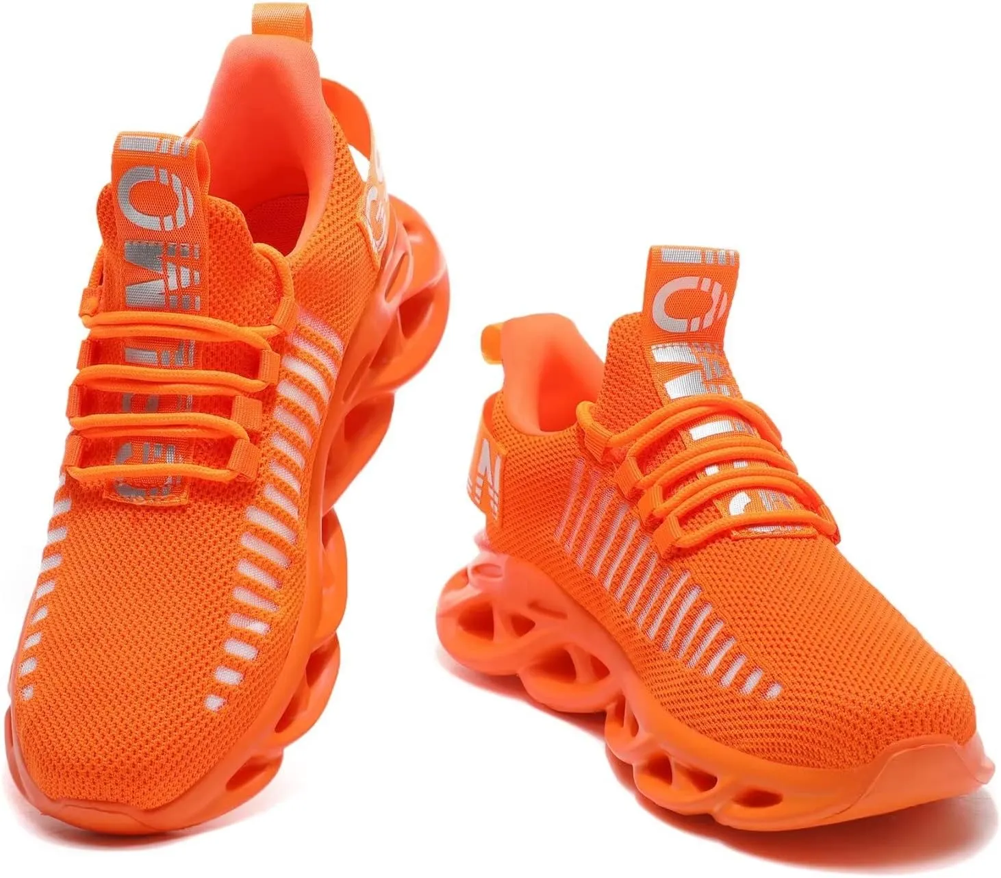 Jakcuz Men's Tennis Shoes Running Shoes Fashion Sneakers Lightweight Multi-Colors for Fitness