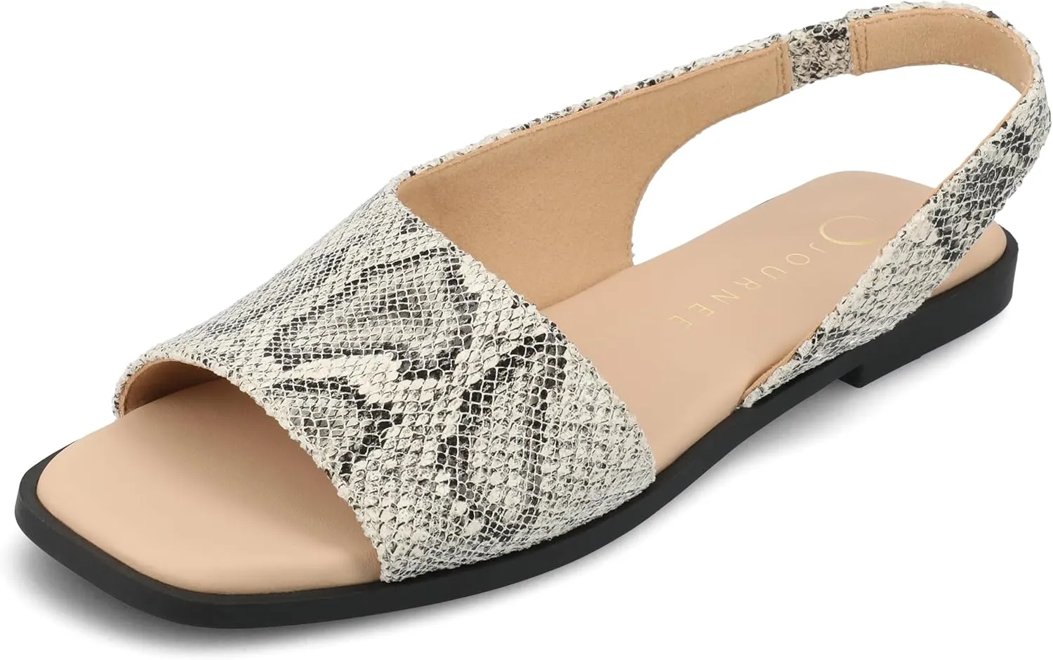 Journee Collection Women's Brinsley Slingback Flat Sandals