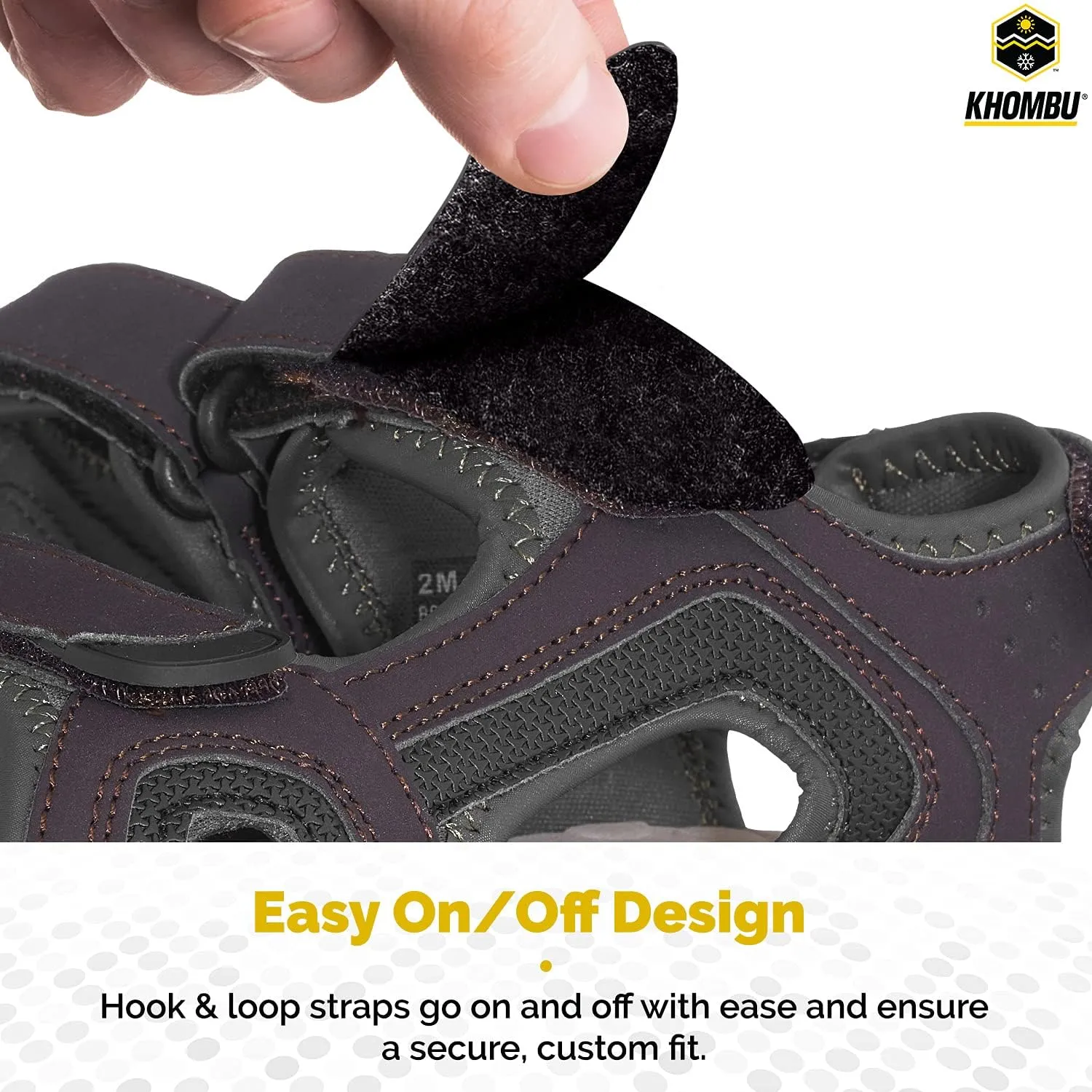 Khombu Boy's Open Toe Sandal