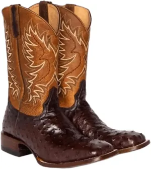 Ladmiple Cowboy Boots For Women Mid Calf Wide Width Wide Calf Mid Heel Retro Fashion Embroidery Knee High Cowgirl Boots