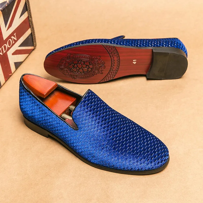 Luca Grid Loafers