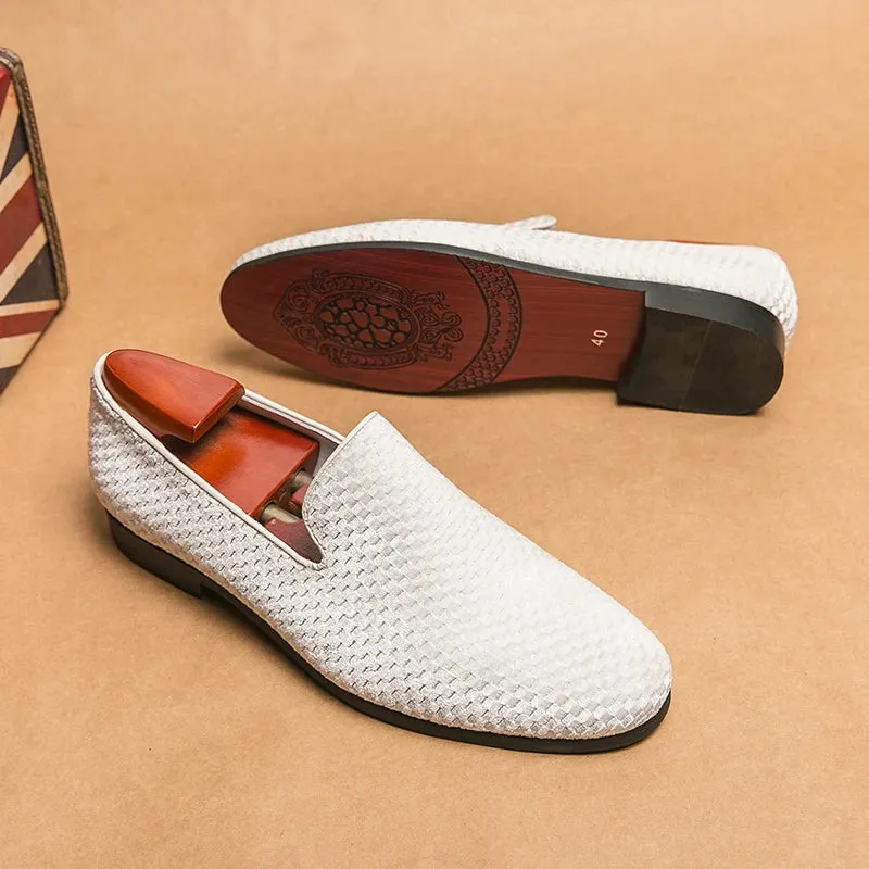 Luca Grid Loafers