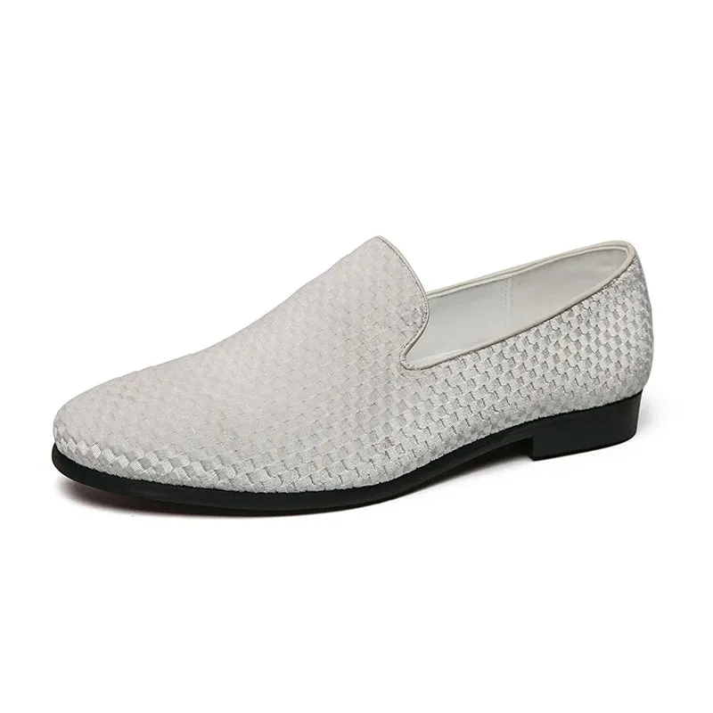 Luca Grid Loafers