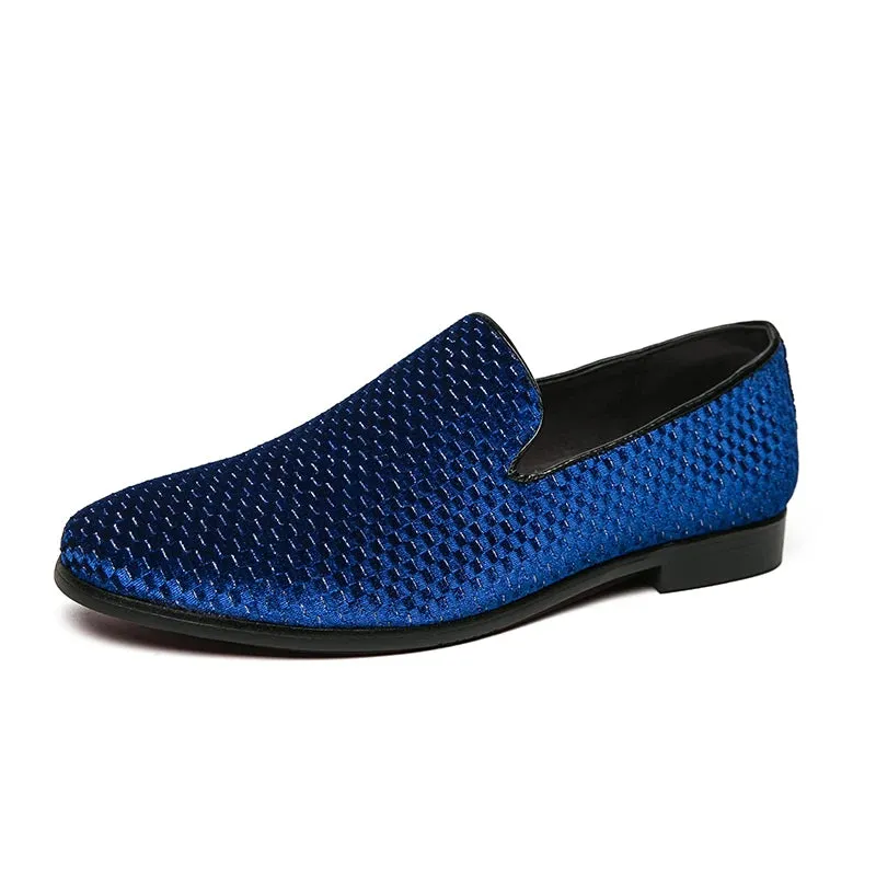 Luca Grid Loafers