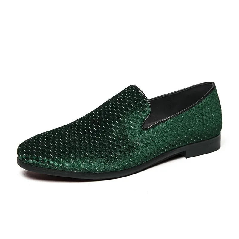 Luca Grid Loafers