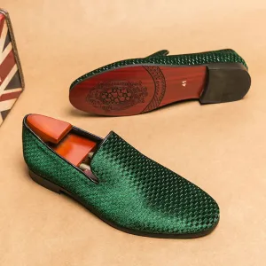 Luca Grid Loafers