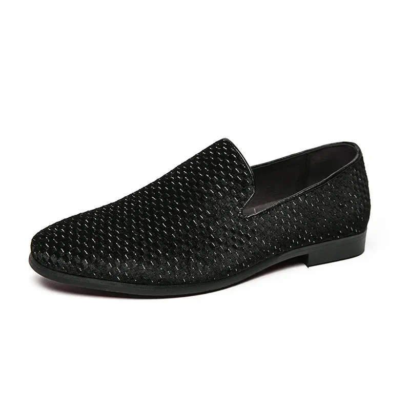 Luca Grid Loafers