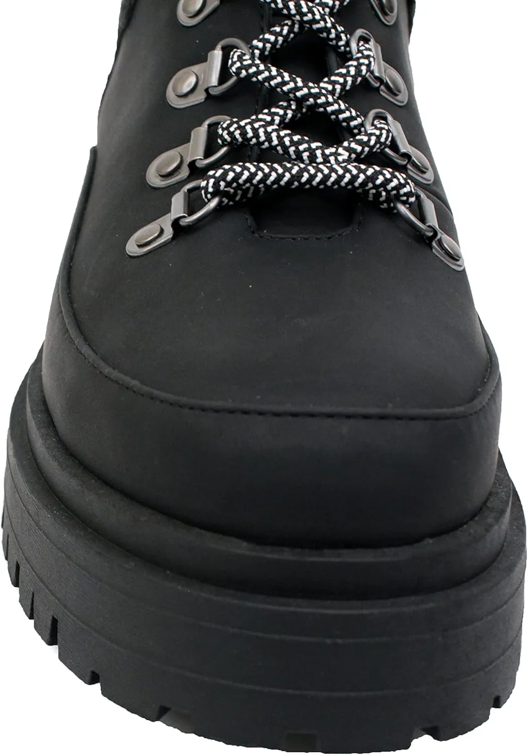 Luckers Women’s Lace Up Platform Lug Sole Combat Boots