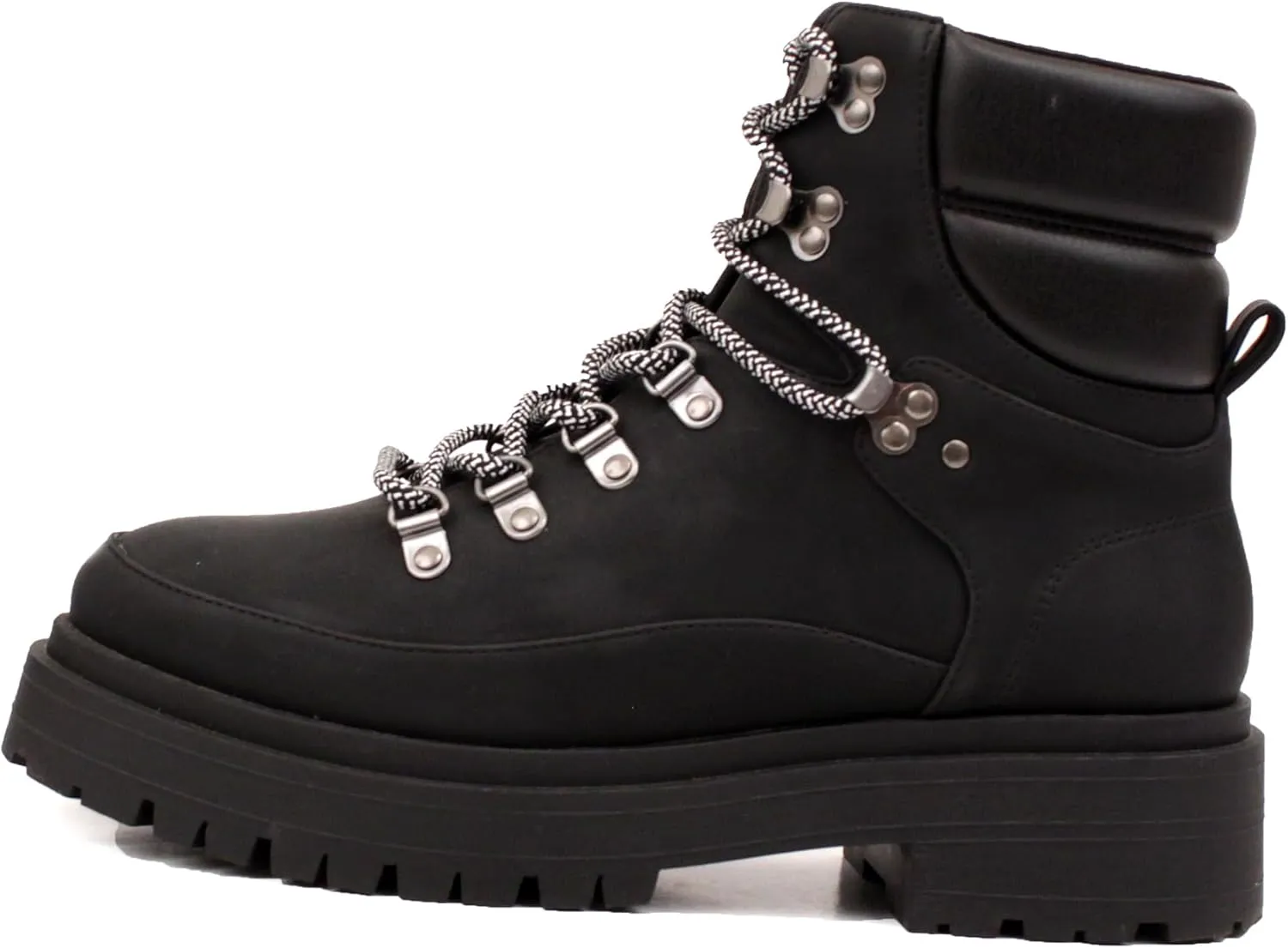 Luckers Women’s Lace Up Platform Lug Sole Combat Boots