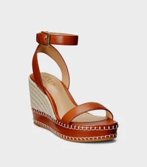 Machine-learning Lauren - Espadrilles Localized shipping Ralph Hilarie Leather Lauren