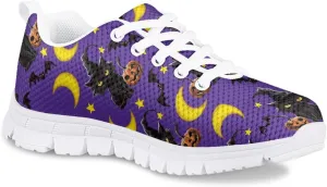 MARSVOVO Kids Halloween Sneakers for Boys Breathable Athletic Christmas Walking Shoes for Girls Most Comfortable Casual Classic Fashion Playing Sports Shoes