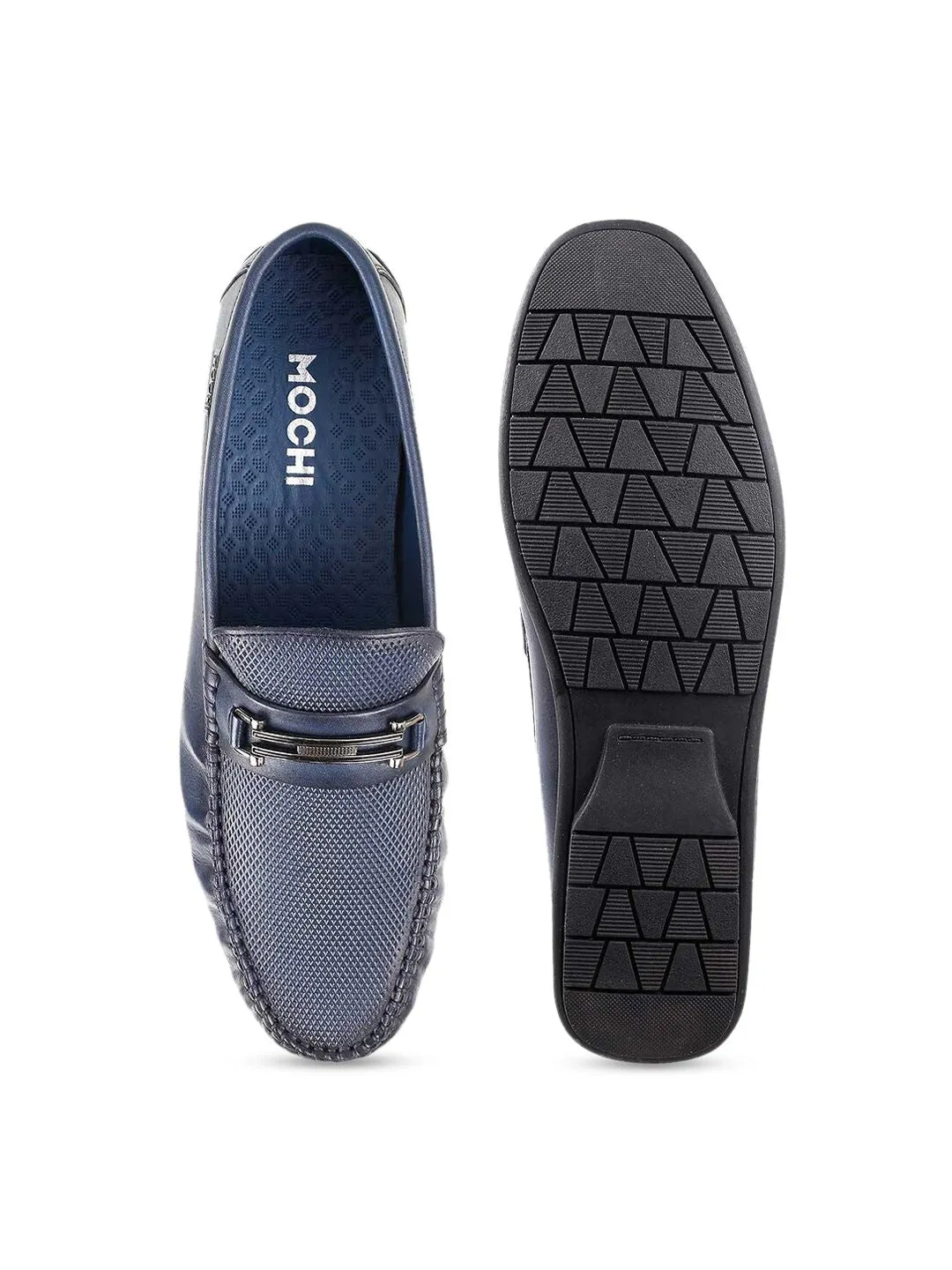 Mochi Men Textured Loafers