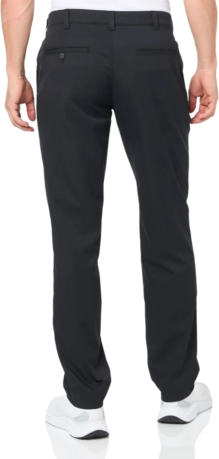 PGA TOUR Men's Flat Front Active Waistband Golf Pant with a Classic Fit, Moisture-Wicking and Sun Protection (Sizes 30-54)