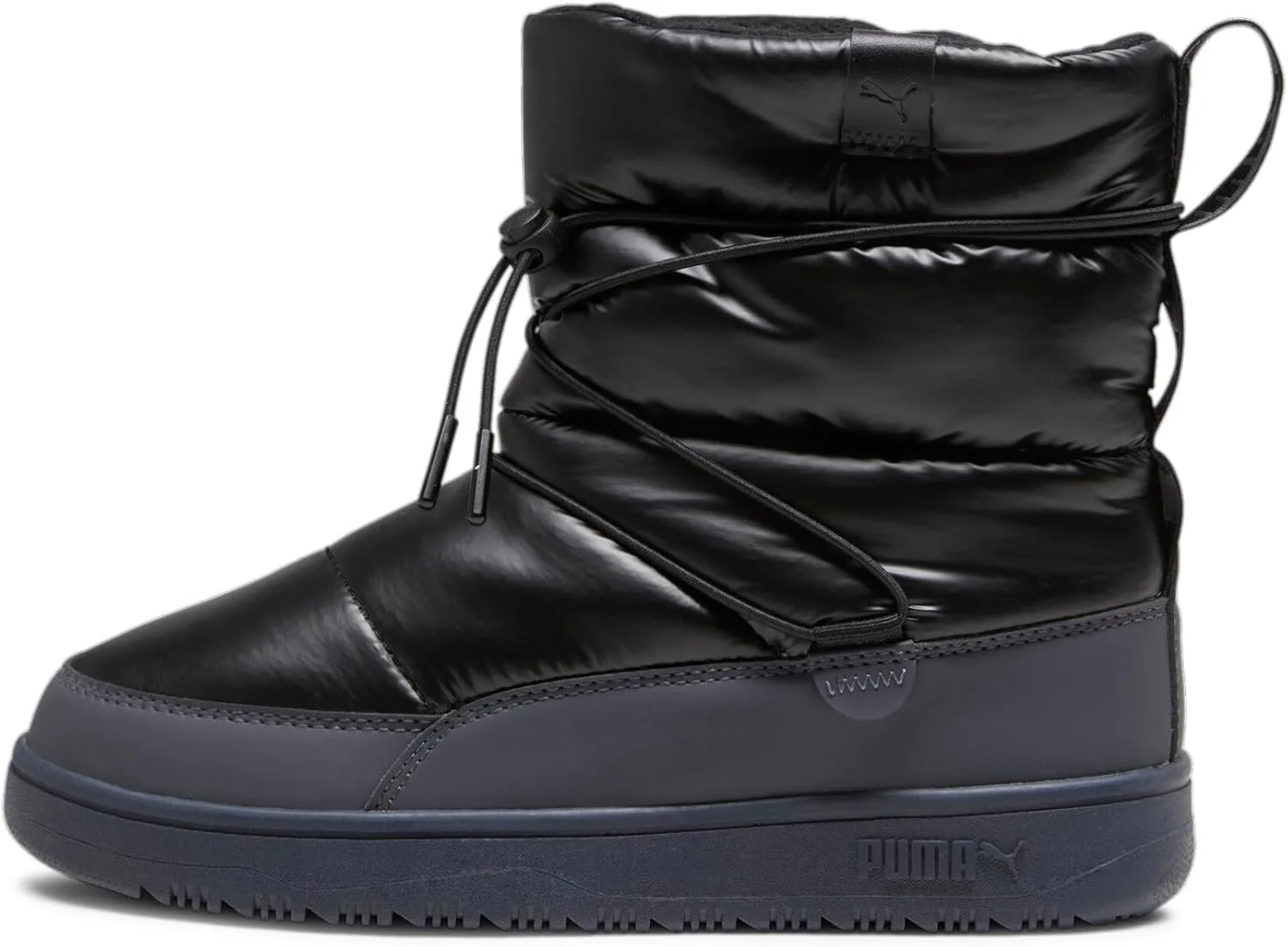 PUMA Women's Snowbae Boots, Black-Shadow Gray, 7