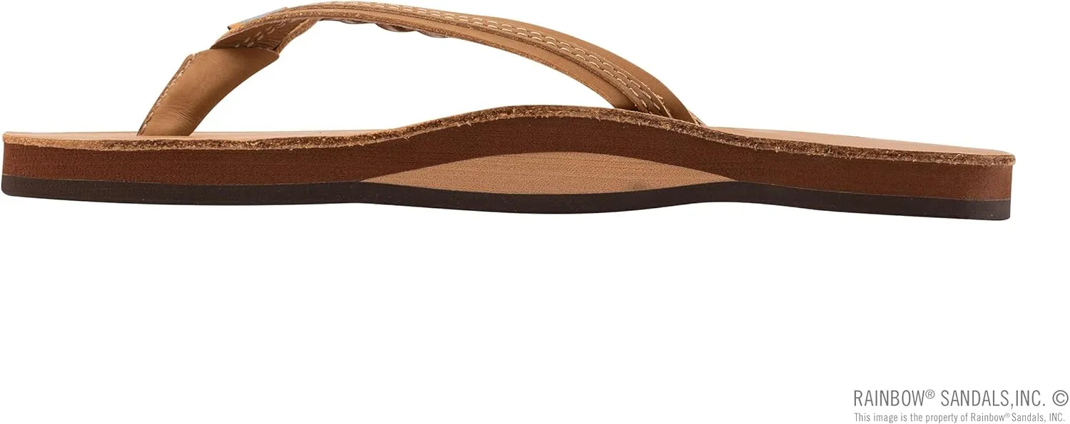 Rainbow Sandals Women’s Flirty Braidy Premier Leather w/Single Braided Strap