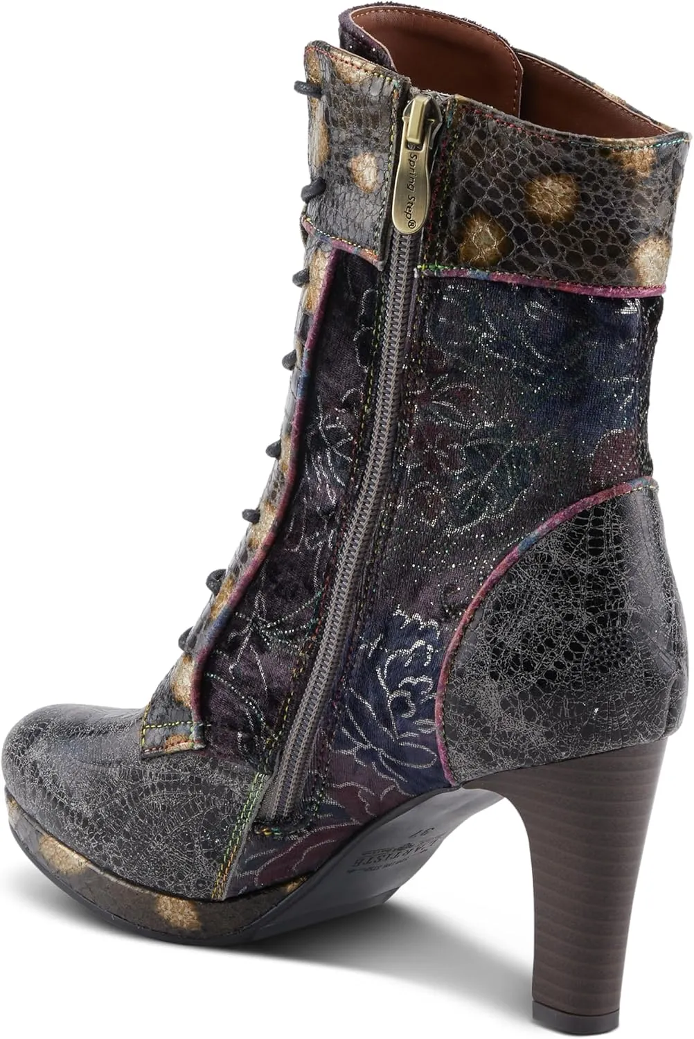 Spring Step L'Artiste Abra Women's Bold Bootie - Fierce Fashionista, Chic & Stand-Out Ankle Boots
