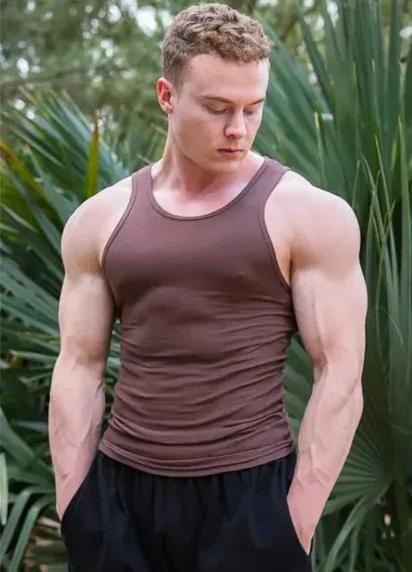 Summer Sports Knitted Men's Vest