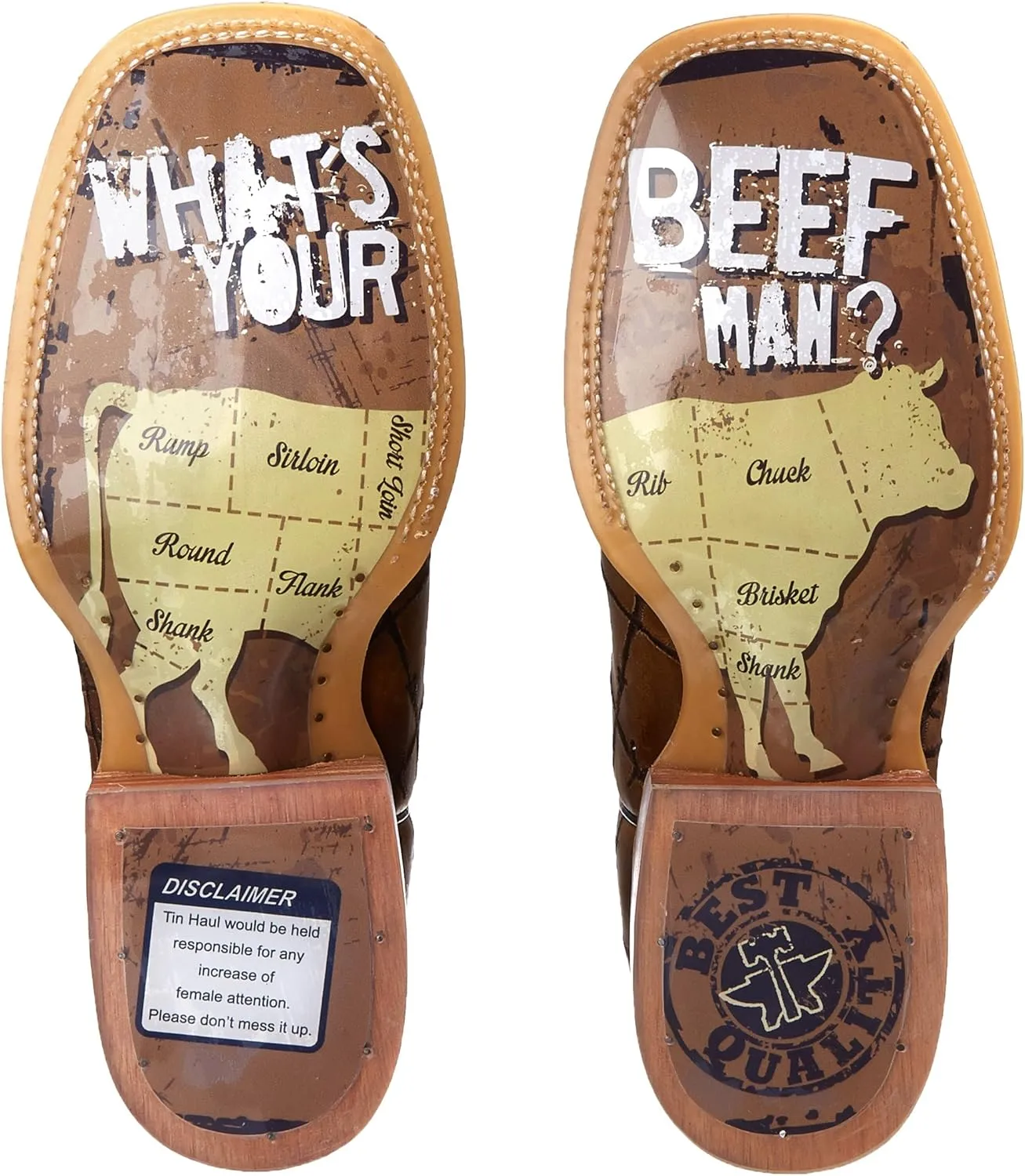 Tin Haul Shoes Men's Bob Wire Western Boot