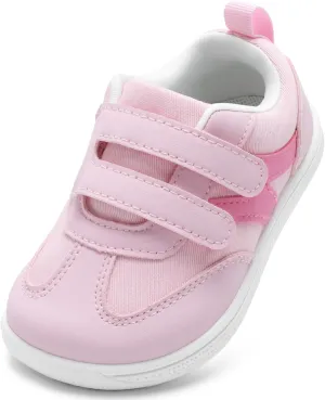 Toddler Lightweight Slip on Sneakers: Boys Barefoot Shoes Kids Walking Shoes Boy Sneakers, Toddler First Walking Shoe Comfort Tennis Activities