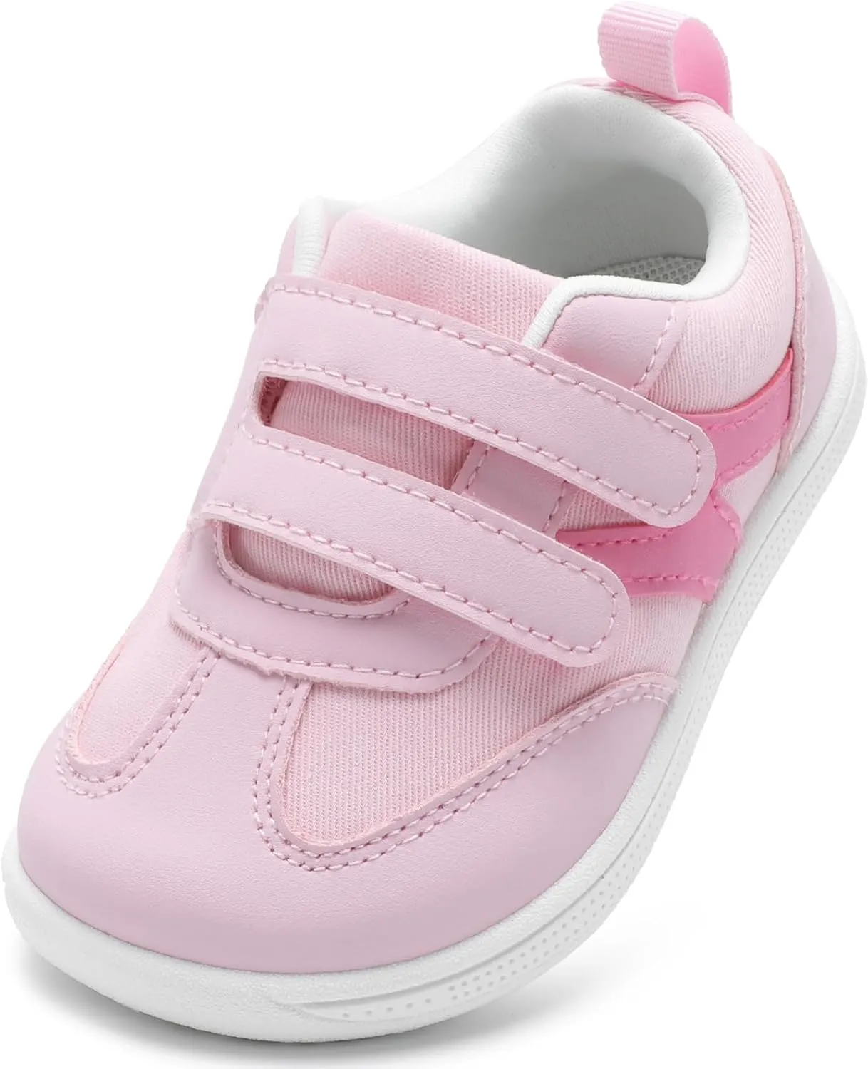 Toddler Lightweight Slip on Sneakers: Boys Barefoot Shoes Kids Walking Shoes Boy Sneakers, Toddler First Walking Shoe Comfort Tennis Activities