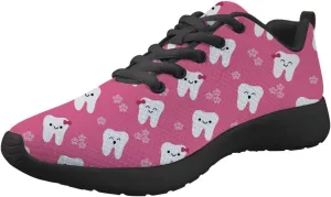 Upetstory Womens Gym Sports Running Fitness Tennis Sneaker Shoes Dental Pattern