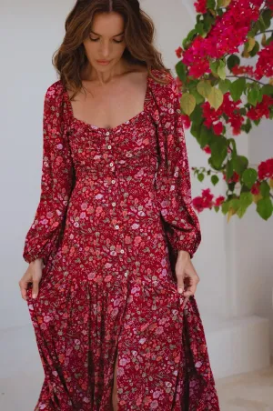 Verona Long Sleeve Midi Dress by Bali ELF