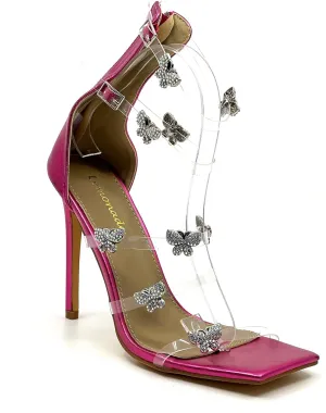 Women's Open Toe High Ankle Strap High Heels Stiletto Sandals